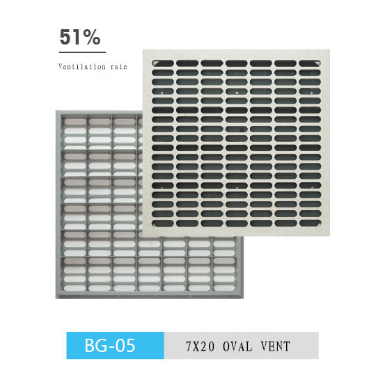 Ventilated Raised Access Floor for Data Center