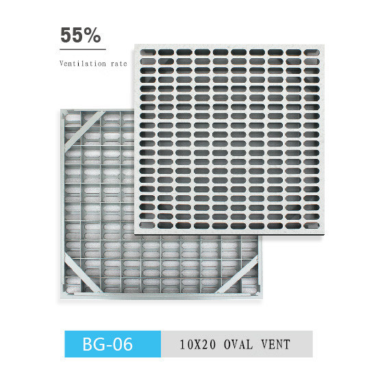 Ventilated Raised Access Floor for Data Center