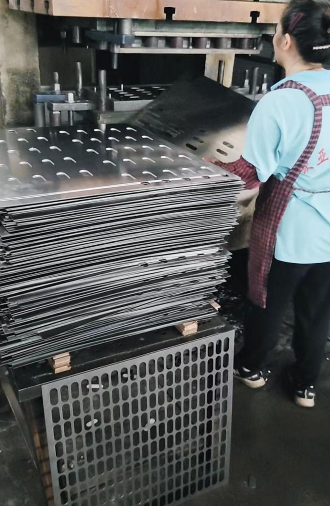 Hole Punched Access Floor System