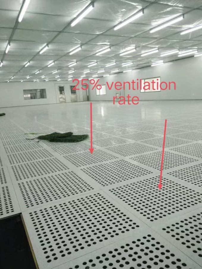 Hole Punched Access Floor System