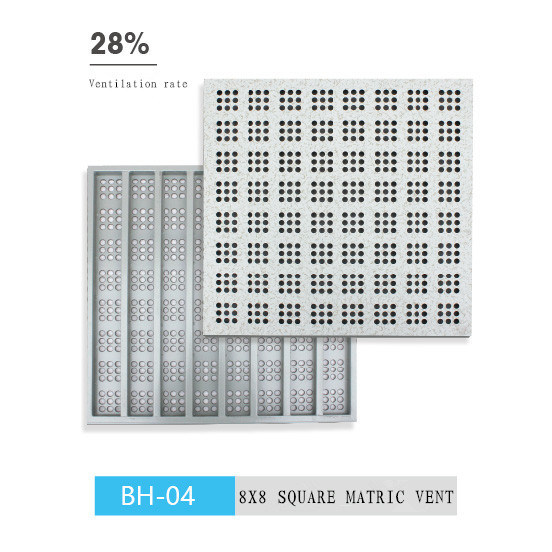 Dirt-Proof Raised Access Floor for Data Center
