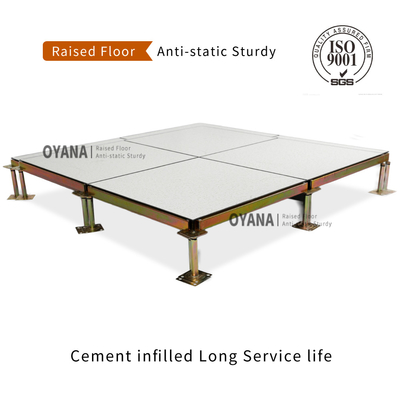 quality Metal Anti Static Raised Access Floor 600mm*600mm factory